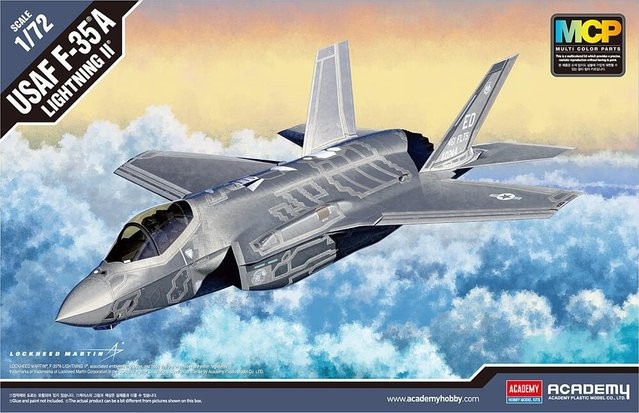 Academy F-35A Lightning II, Fahrzeug, 1:72 - Bild 1