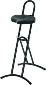 STIER Stehhilfe klappbar mit PU-Sitz und verstellbarer Sitzhöhe 600-850 mm - Bild 1