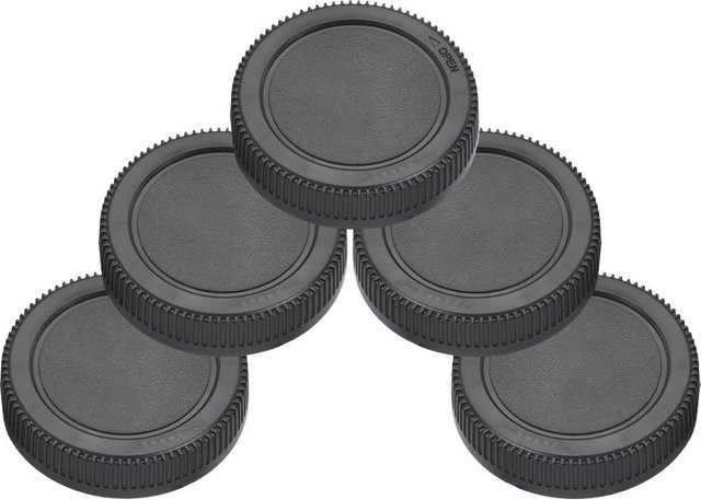Panasonic Kamera Rücklinsendeckel Abdeckung für Lumix DMC GF321 G10 3 2 1 GH2 Micro Four Thirds in Schwarz - Bild 1