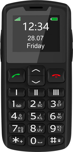 Beafon SL 230 Handy in Schwarz mit USB-C Anschluss - Bild 1