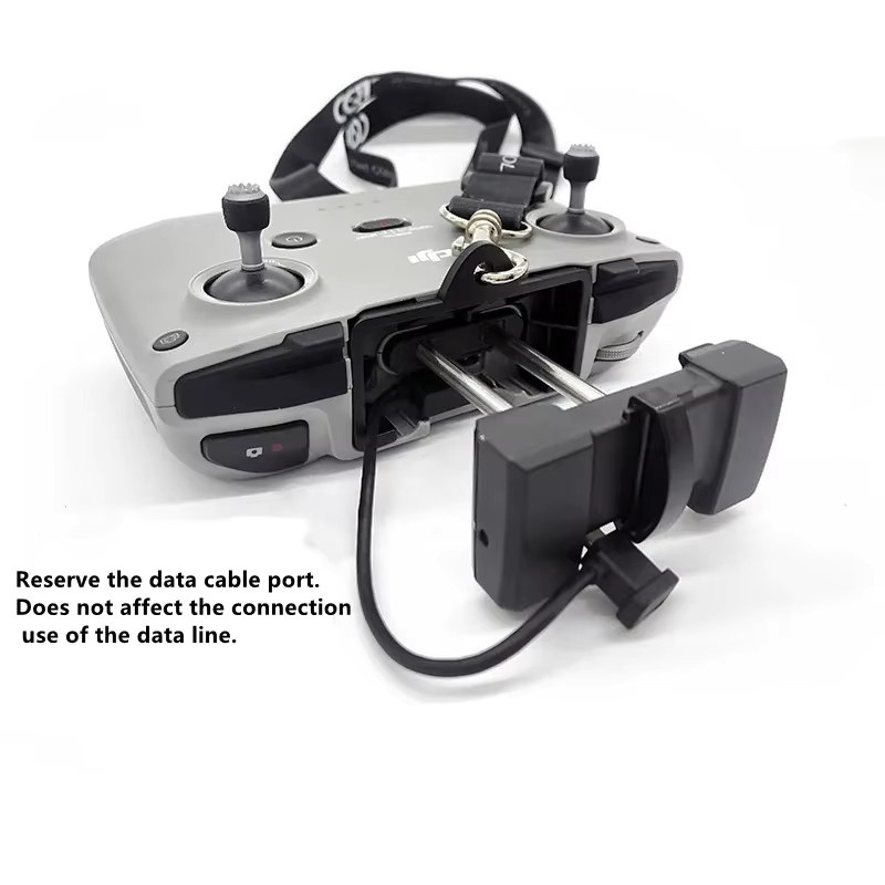 DJI RC-N3 N2 Fernbedienungsband mit Halterung für DJI NEO 2, Air 3S, Mini 4 Pro, Mini 5 Pro und Mavic 4 Pro in Schwarz - Bild 2
