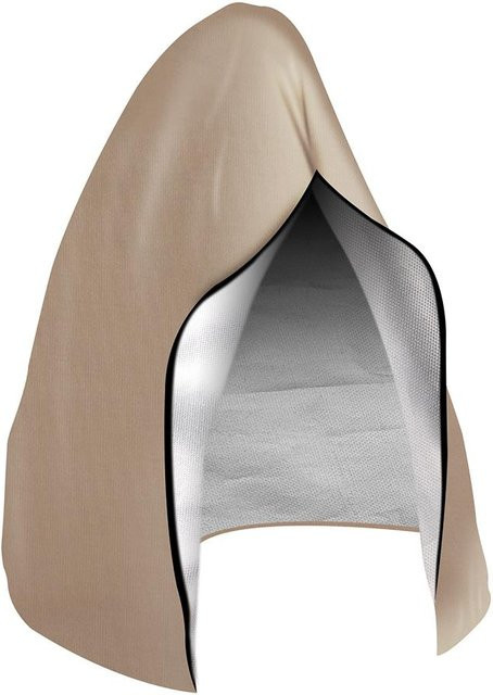 Wasserdichte Eier-Schaukelstuhlbezüge ASDA3 in Beige mit Reißverschluss für Outdoor-Terrassenstühle B/H/T: 230 x 200 cm - Bild 1