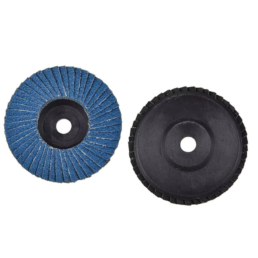 Vibratite Flap Discs Schleifscheiben 3er-Set, Blau, Durchmesser: 75 mm, Bohrung: 10 mm - Bild 5