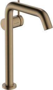 Hansgrohe Einhebel-Waschtischarmatur Tecturis S in Brushed Bronze mit Push-Open-Abfluss - Bild 1