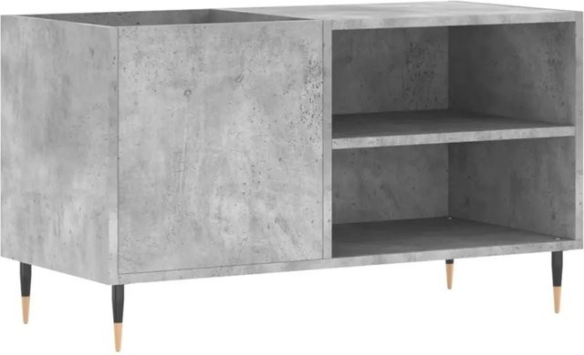 vidaXL Plattenschrank in Betongrau, Industrial Design, B/T/H: 85 x 38 x 48 cm - Bild 1