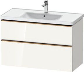 Duravit Waschtischunterschrank D-Neo in Weiß, Wandhängend, B/T/H: 98,4 x 45,2 x 62,5 cm - Bild 1