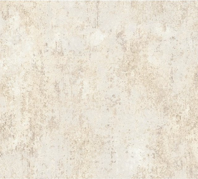 A.S. Création Vliestapete mit Struktur-Oberfläche in Beige-Metallic, B: 0,53 m, L: 10,05 m - Bild 1