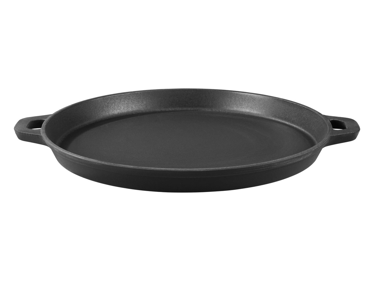 GRILLMEISTER Gusseisen-Grillplatte in Schwarz für Gas und Holzkohle - Bild 4