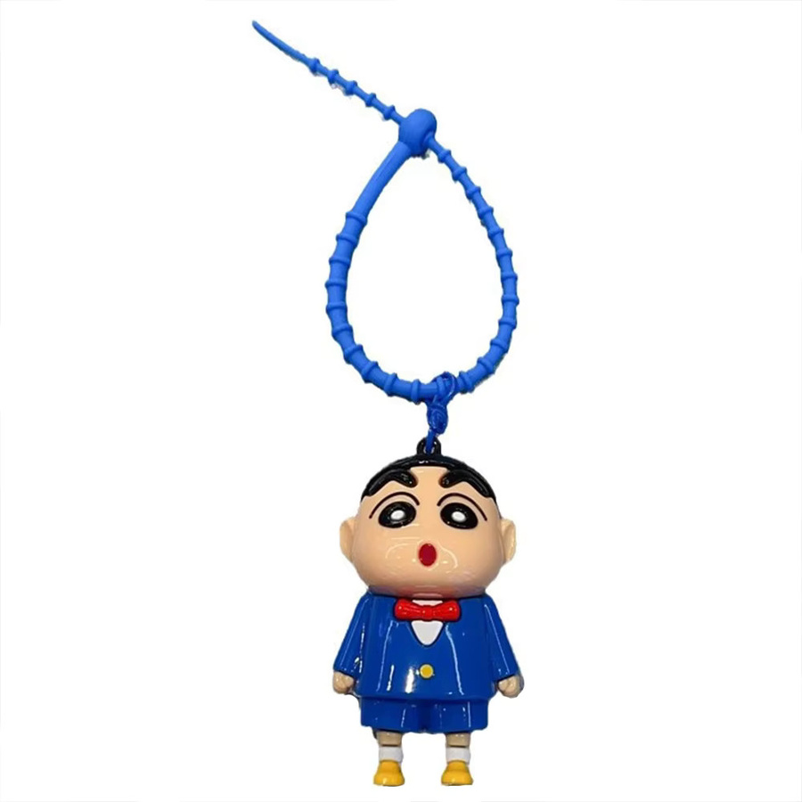 Joytop Kawaii Anime Crayon Shin-Chan Schlüsselanhänger, Cartoon Auto-Schlüsselring Anhänger - Bild 3