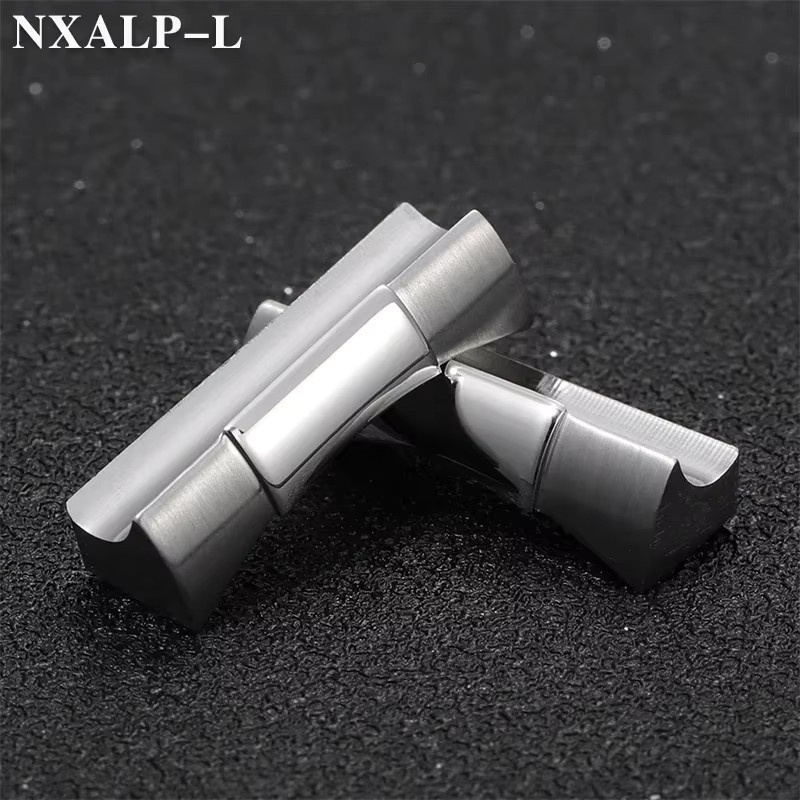 Endlink-Adapter 20 mm, Edelstahl, Silber, Unisex - Bild 2
