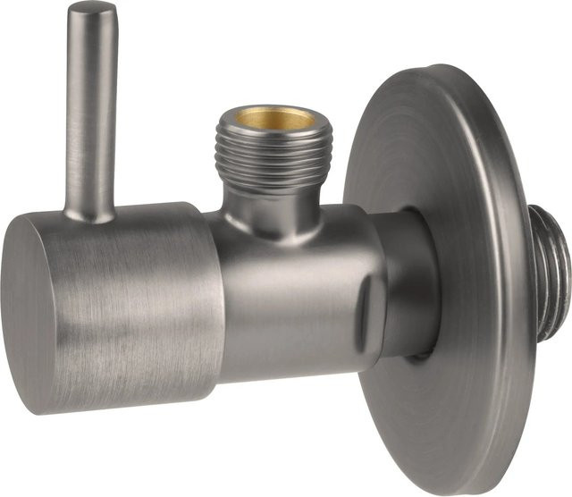 baliv Eckventil EV-3470 in Gun Metal mit 1/2 Zoll Anschluss - Bild 1