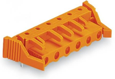 WAGO 232-867/039-000 Federleiste in Orange, 25 Stück - Bild 1