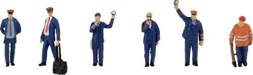 Faller H0 Bahnpersonal Figuren, bemalt, stehend, mehrfarbig - Bild 1