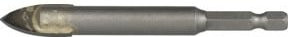 Heller QuickBit CeramicMaster Mauerwerksbohrer mit Carbide-Spitze, Farbe Grau, Durchmesser: 7 mm, Länge: 85 mm, 1/4 Zoll Sechskantschaft - Bild 1