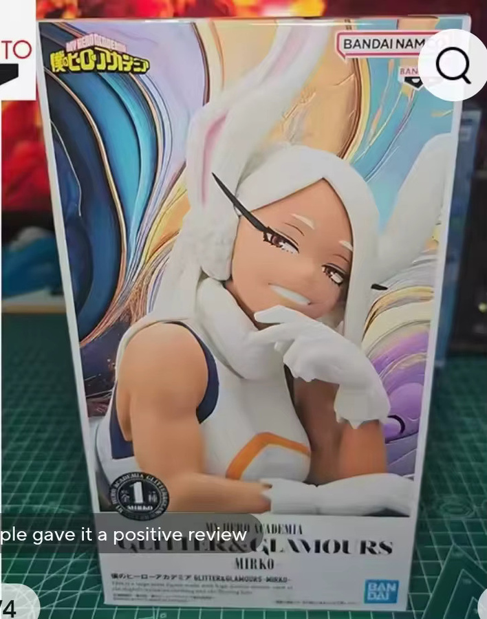 Banpresto My Hero Academia Glitter & Glamours Mirko Anime Actionfigur - Bild 4