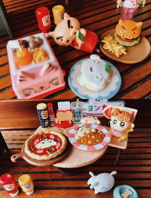 Bandai Xiaoxin Café Dessert Shop Nachmittagstee Überraschungsbox, Miniatur-Modell-Szenen-Dekorationsspielzeug - Bild 1