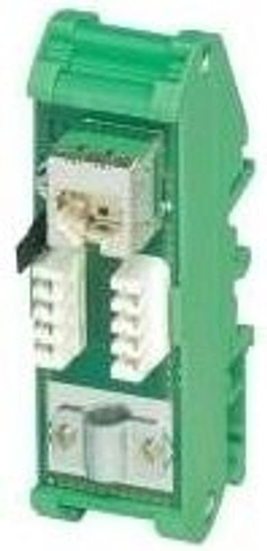 Phoenix Contact Mini RJ45-Patchpanel FL-PP-RJ45-LSA CAT5e für Ethernet/LAN in Grün - Bild 2