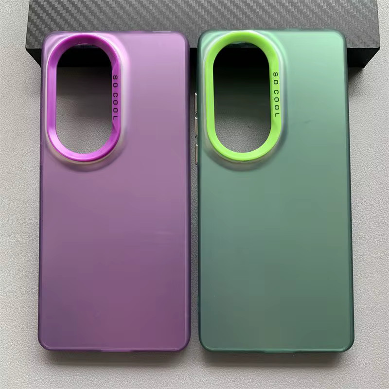 Luxus Metallic Aurora Schutzhülle für Huawei P50, P50 Pro und P50E in Matt-Optik - Bild 1