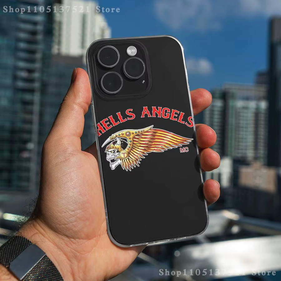 Hells Angels M-Motorrad 81 Handyhülle als transparentes Softcover für iPhone 11 bis iPhone 17 Pro Max und weitere Modelle - Bild 2