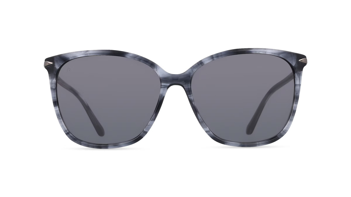 Rodenstock 3340 Sonnenbrille Butterfly, Vollrand, Kunststoff, grau, Damen - Bild 1