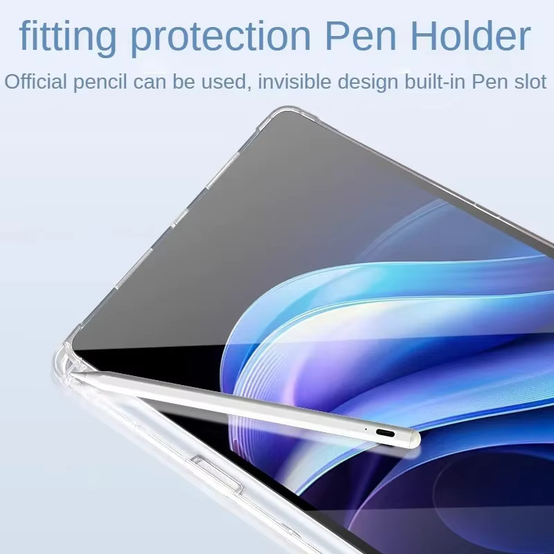 Smart Case für Xiaomi Redmi Pad 2 Pro 12,1 Zoll 2025 in Lila mit dreifach faltbarem Klappständer und Stifthalter - Bild 2