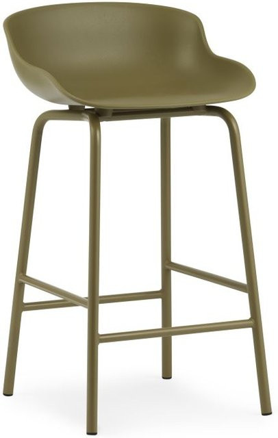 Normann Copenhagen Hyg Barhocker in Green im skandinavischen Stil, Höhe: 65 cm - Bild 1