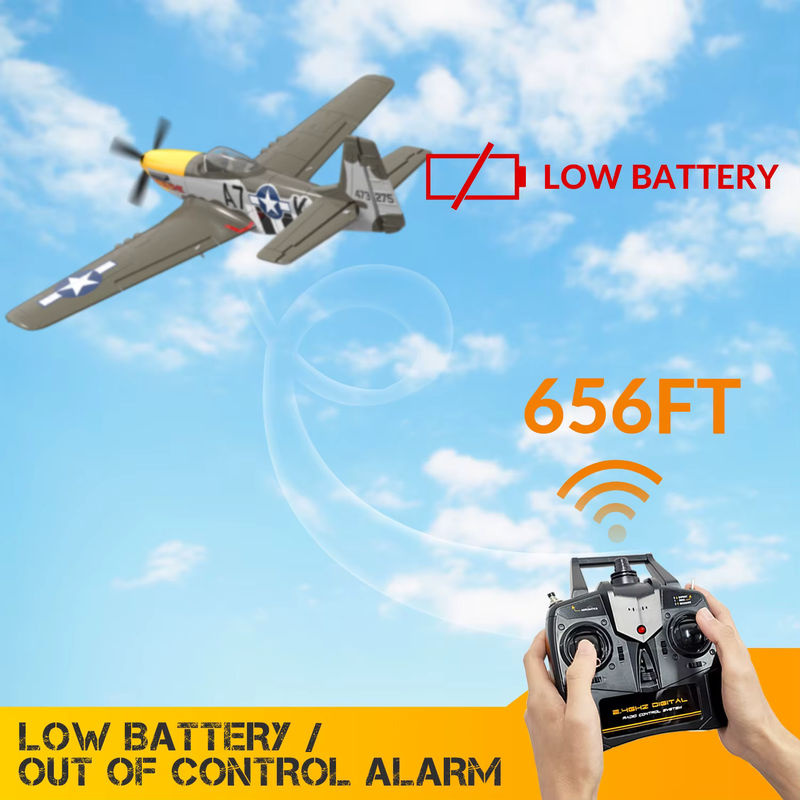 Volantex P51D Mustang RC Flugzeug EPP Schaum RTF - Bild 4