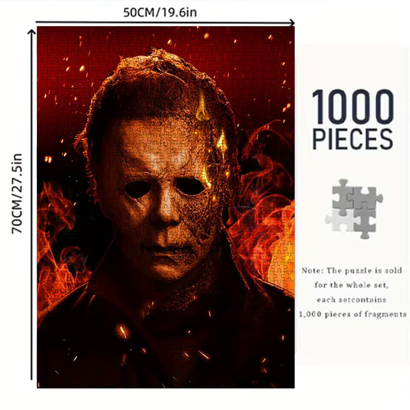 AZNM Michael Myers Horrorfilm-Puzzle, 1.000 Teile - Bild 3