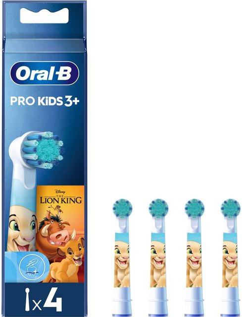 Oral-B Pro Kids Aufsteckbürsten, 4 Stück, multicolour - Bild 1