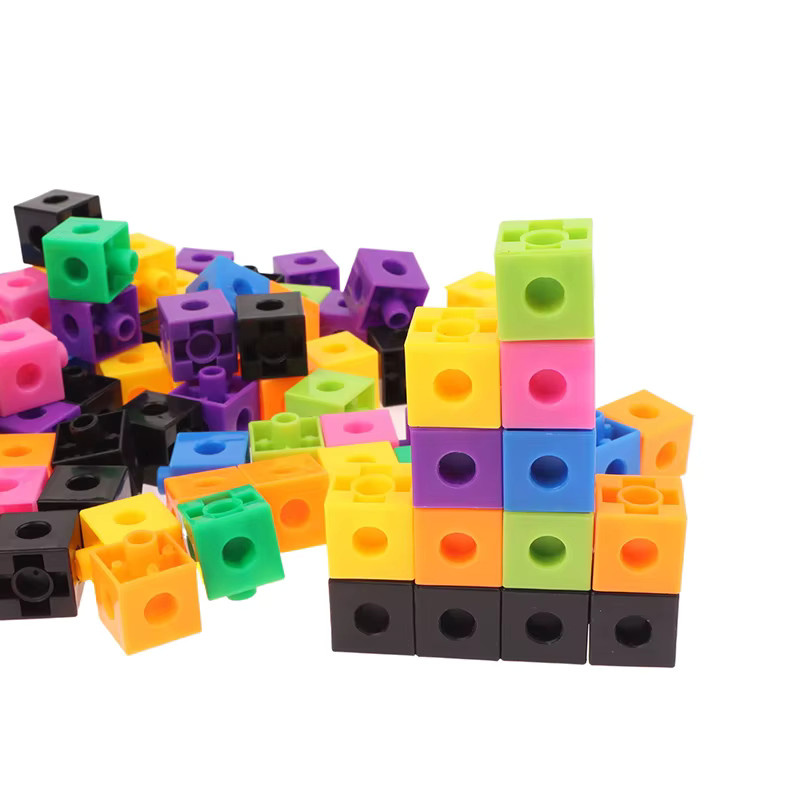 Sommer4 Verbundwürfel-Spielzeug, Kunststoff, zum mathematischen Zählen - Bild 5