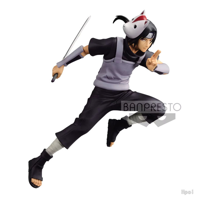 Bandai Naruto Shippuden Uchiha Itachi Actionfigur aus Kunststoff, mehrfarbig, Höhe: 17 cm - Bild 5