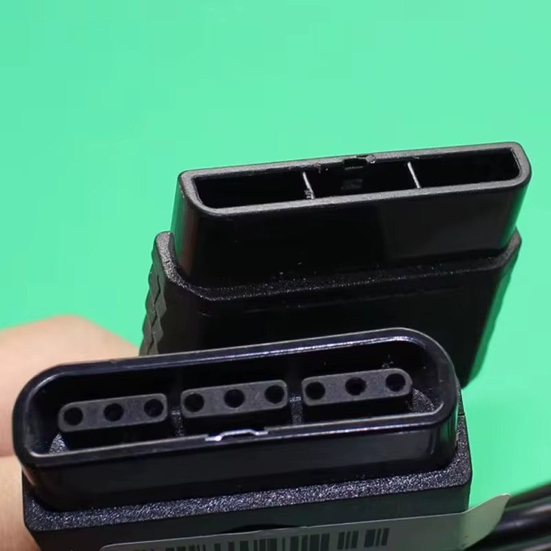 ChengHaoRan Controller Verlängerungskabel in Schwarz für PS1 und PS2 Konsolen, kompatibel mit Dance Pad, Lenkrad und Pistole - Bild 4
