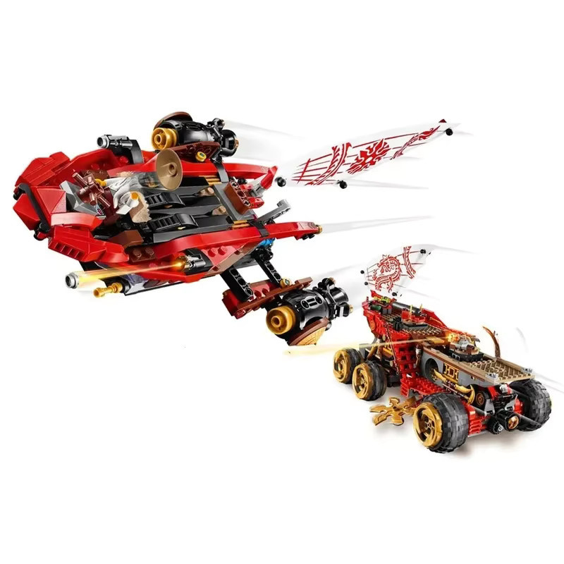 LEGO Ninjago Ninja Reward Land Chariot Aircraft, Bausteinspielzeug - Bild 5