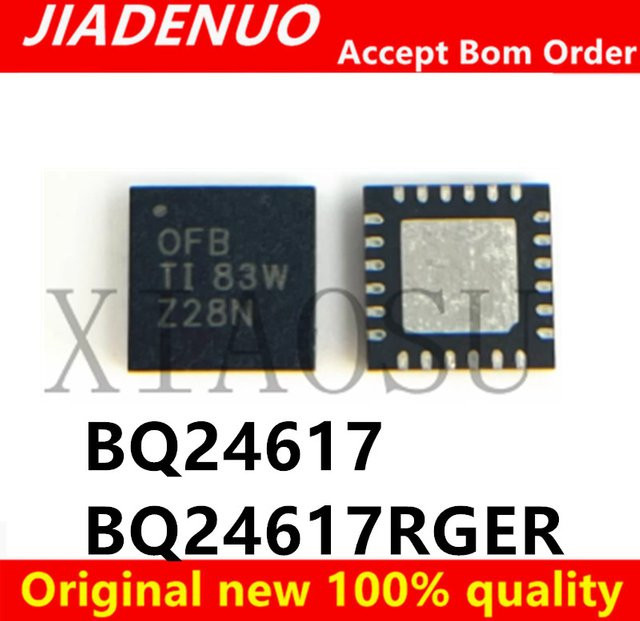 JIADENUO BQ24617 BQ24617RGER OFB QFN-24 Chip in Schwarz (5-10 Stück) - Bild 1