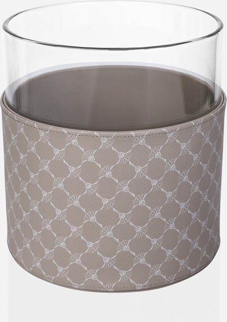 Moderne Glasvase JOOP! CORNFLOWER in Grau, Weiß und Beige - Bild 1