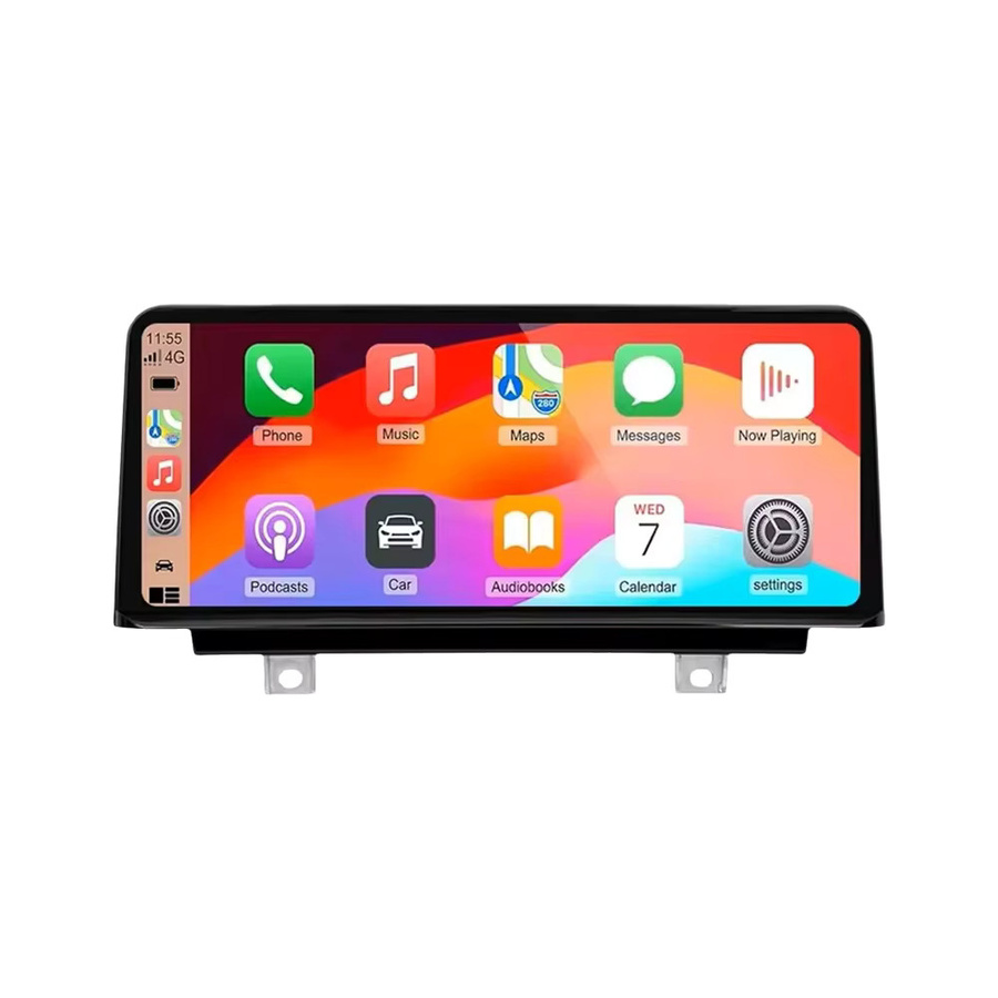 CARABC Multimedia Bildschirm 10,25 Zoll für BMW 1 2 3 4 5 Serie NBT, Drahtlos CarPlay und Android Auto, Schwarz - Bild 6