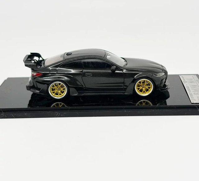 MASSDI SW 1/64 G82 M4 ADRO BODY KIT Breitbau-Umbau, Automodell, Metall, Schwarz - Bild 1
