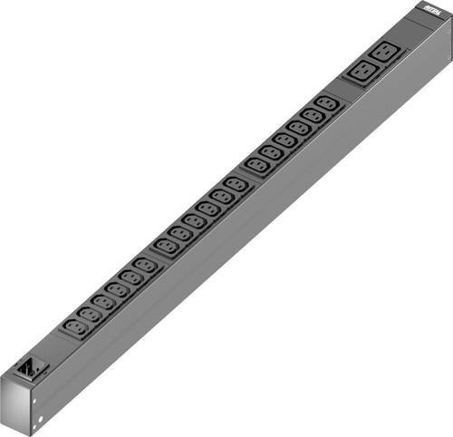 Rittal Rack-Stromverteilung DK 7979.118 in Grau mit IEC C13, IEC C19 und IEC C20 Anschlüssen - Bild 1