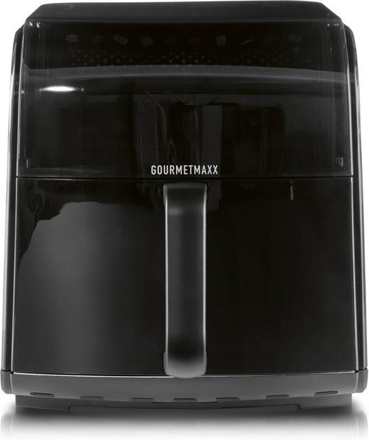 GOURMETmaxx Heißluftfritteuse Schwarz mit 7 l Volumen und 1700 W, B/H/T: 38,6 x 31,8 x 28,8 cm - Bild 2