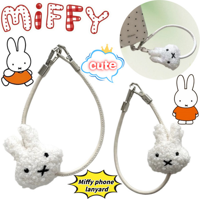 Miffy Schlüsselanhänger, Cartoon-Puppen-Modell, Unisex - Bild 1