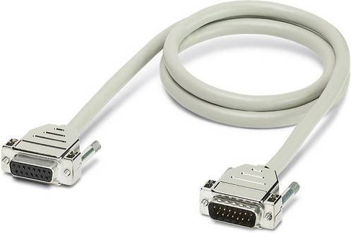 Phoenix Contact SPS-Verbindungsleitung CABLE-D25SUB/B/S/400/KONFEK/S 2302175 in Grau - Bild 1