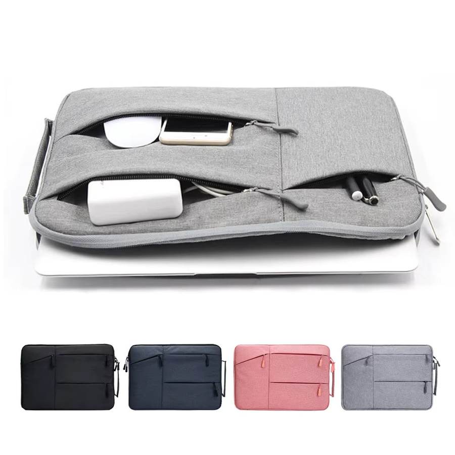 Laptoptasche Hülle von NYFundas in Schwarz für MacBook Air, MacBook Pro, Lenovo und iPad (13 bis 16 Zoll) - Bild 5
