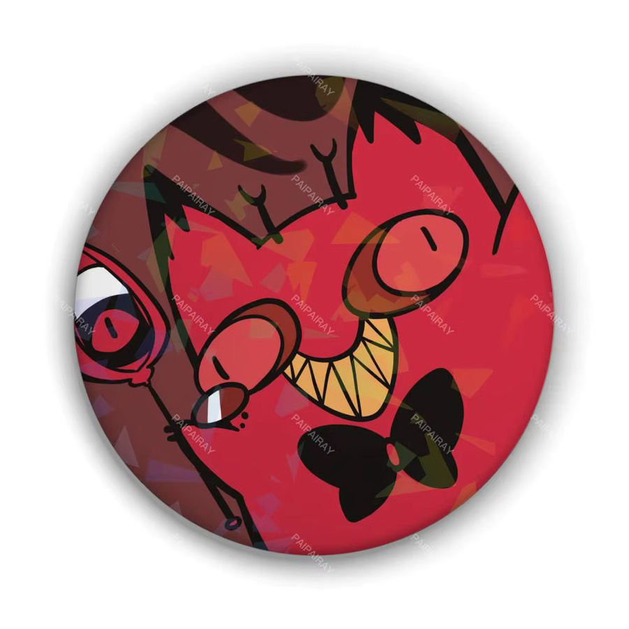 Brosche Anime Prop, Weißblech - Bild 5