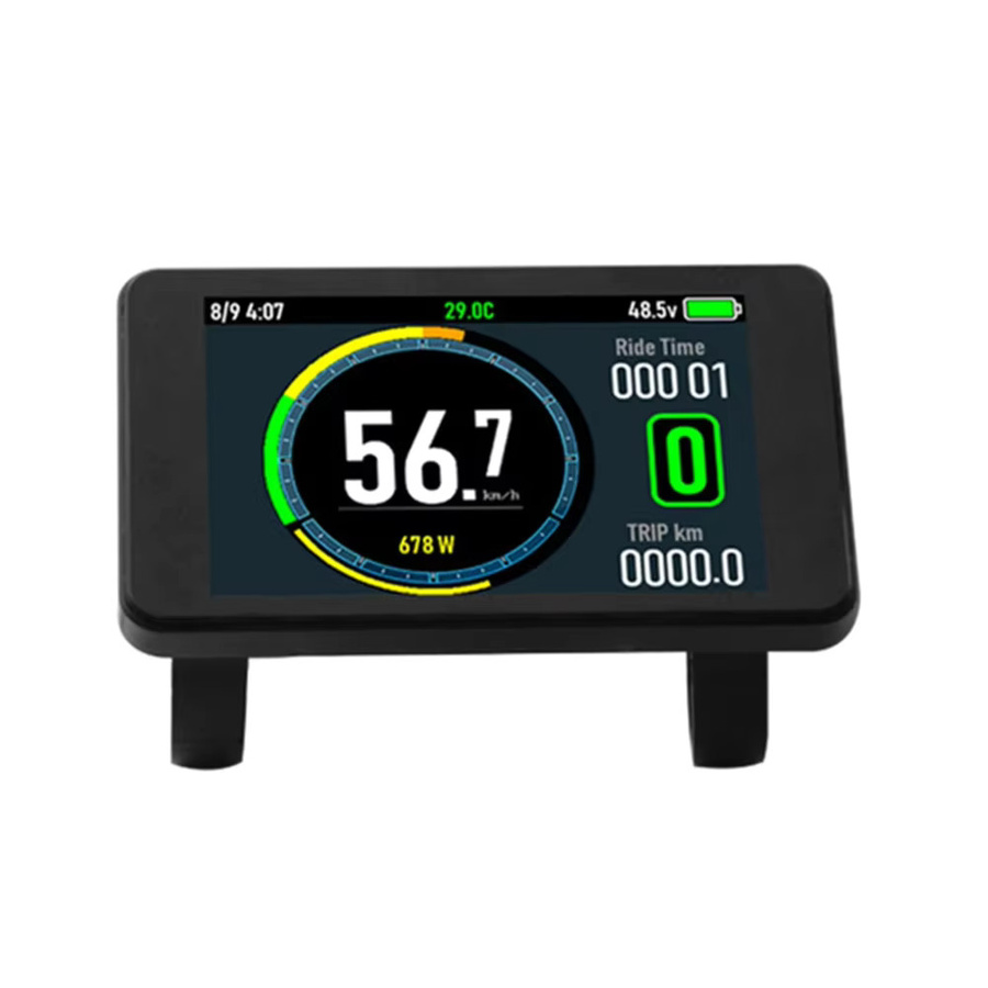 SPORTARC LCD-Display für E-Bike T8, buntes Display, kompatibel mit KDS Bafang V5, Schwarz/Mehrfarbig - Bild 2