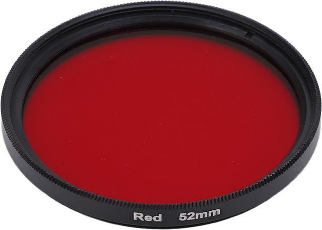 3CZY Gewindefilter für Kameraobjektive aus optischem Glas in Rot - Bild 1