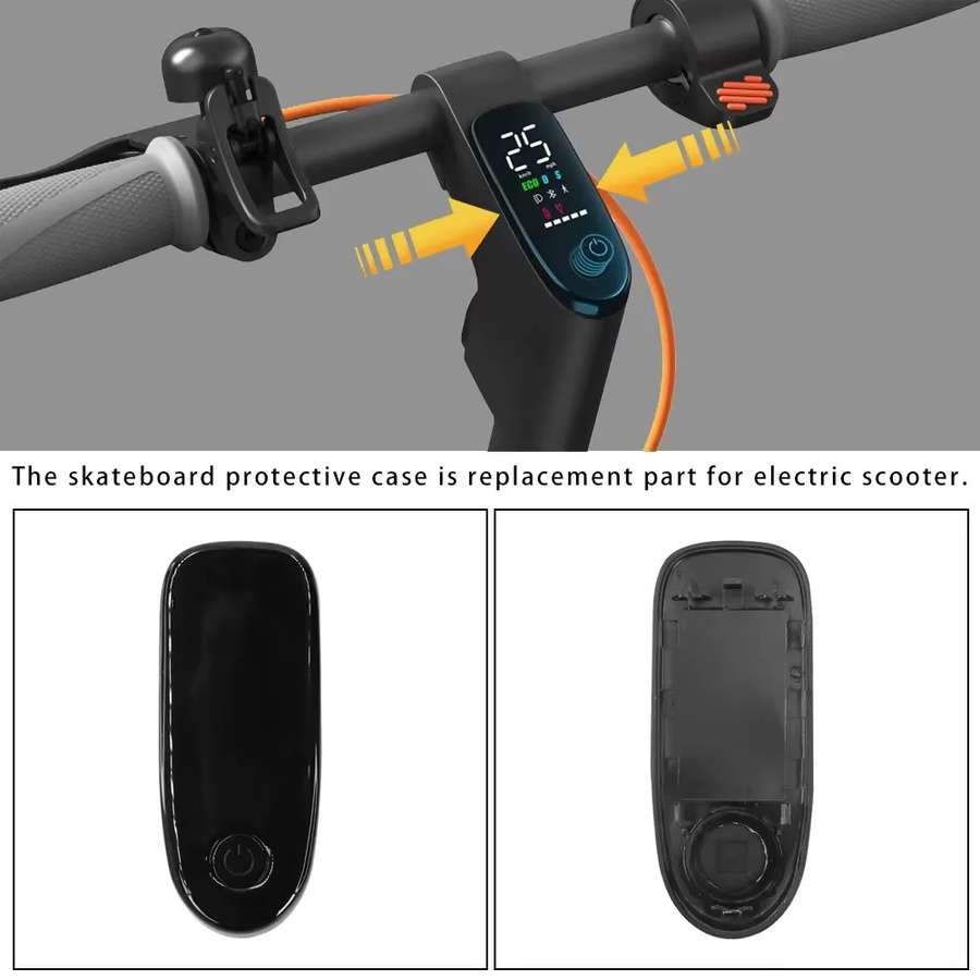 Wasserdichte Display-Schutzhülle für Ninebot Elektroroller F20 F25 F30 F40 in Schwarz - Bild 6