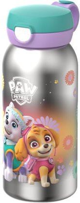 Mepal Campus Edelstahl Trinkflasche mit Klappdeckel PAW Patrol Girls multicolour 600 ml - Bild 1