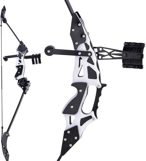 AMEYXGS Mini Recurve Bogen, Bogenschießen, mit Holzpfeilen - Bild 1