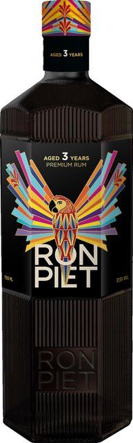 Ron Piet Rum, Panama, 3 Jahre, 0,7 l, 37,5% Vol. - Bild 1