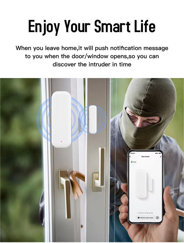 RightSitu Tuya Zigbee 3.0 Türsensor und Fenstersensor in Weiß - Bild 2